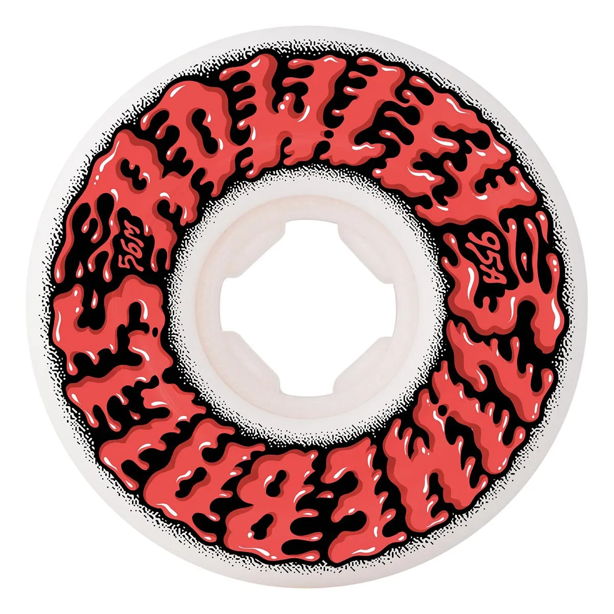 Slime Balls - Geoff Rowley Vomit Mini White 56MM 95A Skateboard Wheels